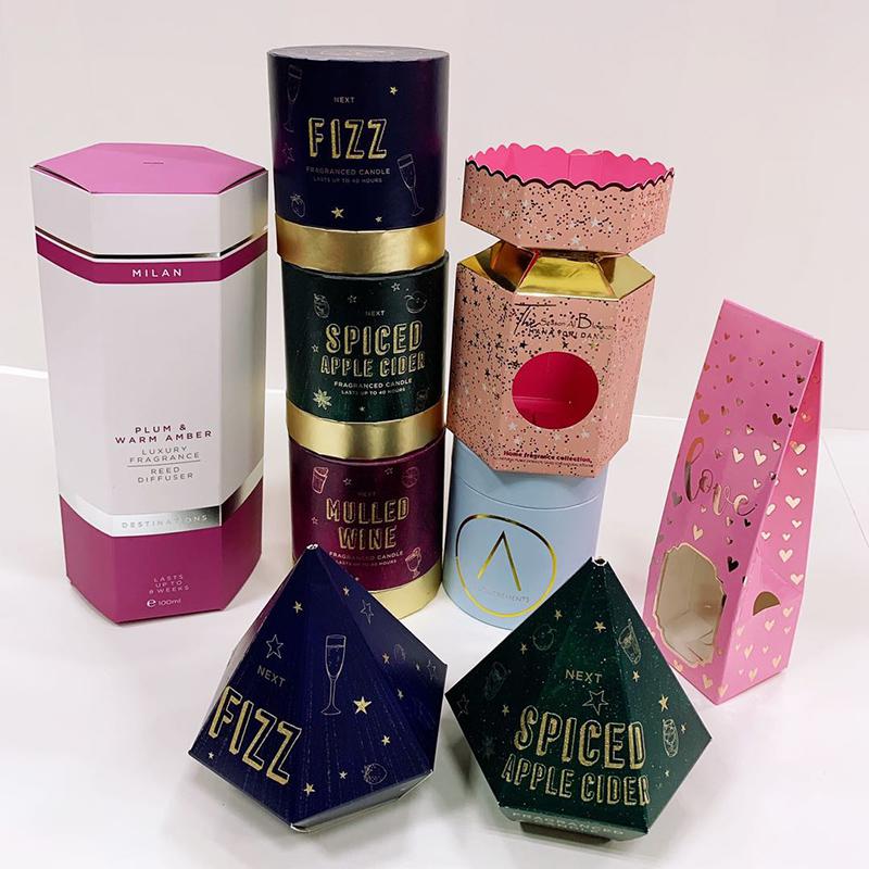 金堂化妆品包装盒、异形包装盒、异形礼盒、异形纸盒定制印刷